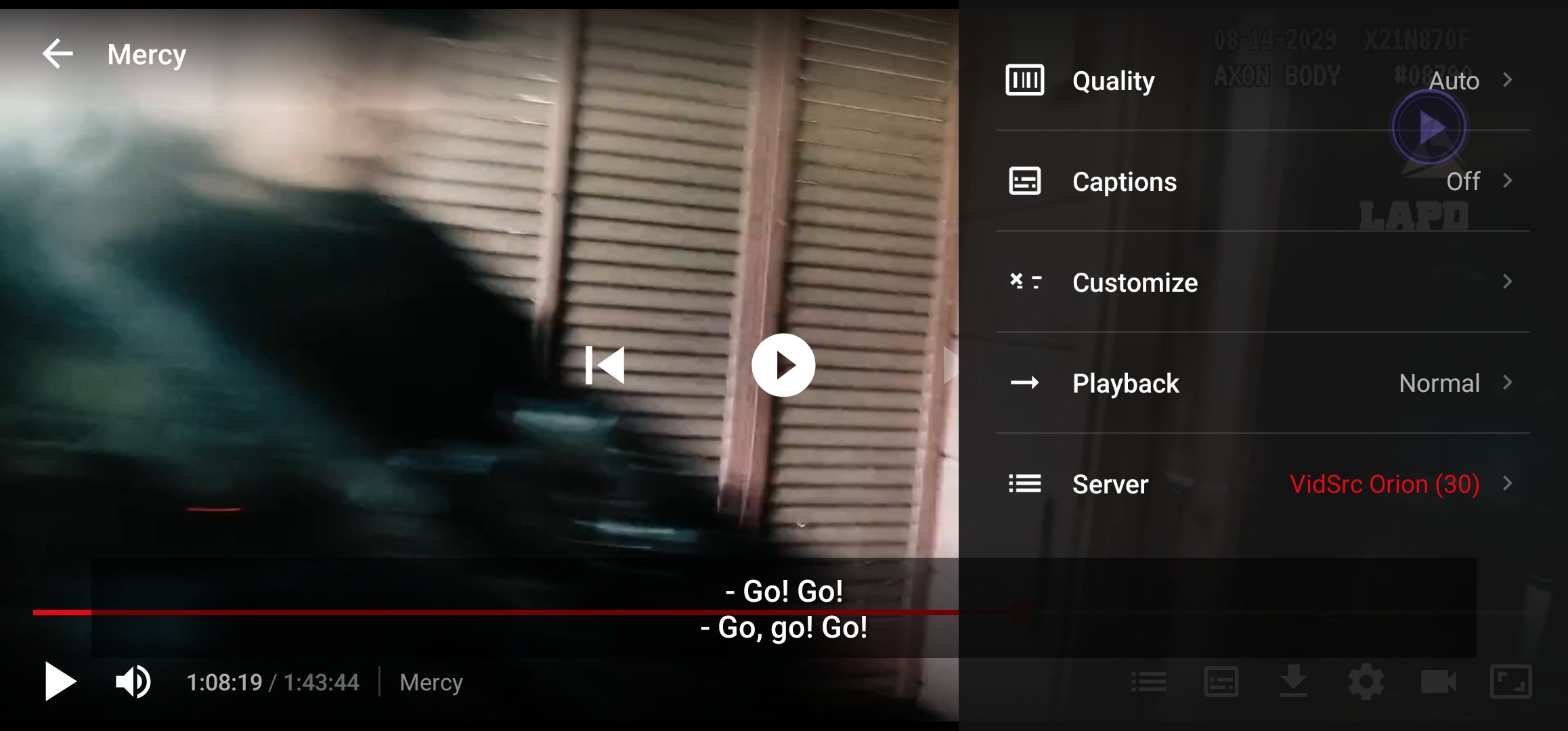 CineStream Video Player - HD Movie Streaming with Controls