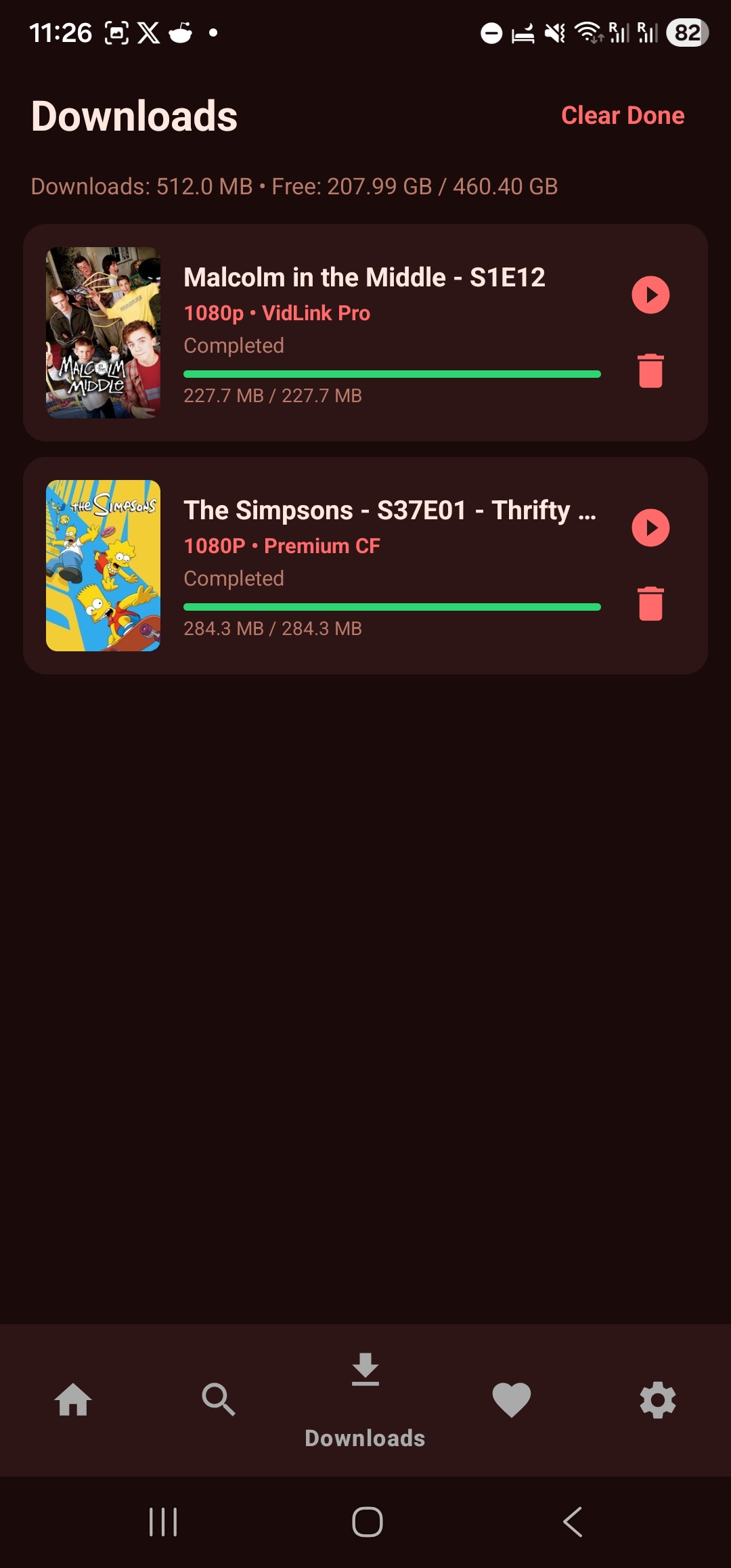 CineStream Downloads - Offline Viewing